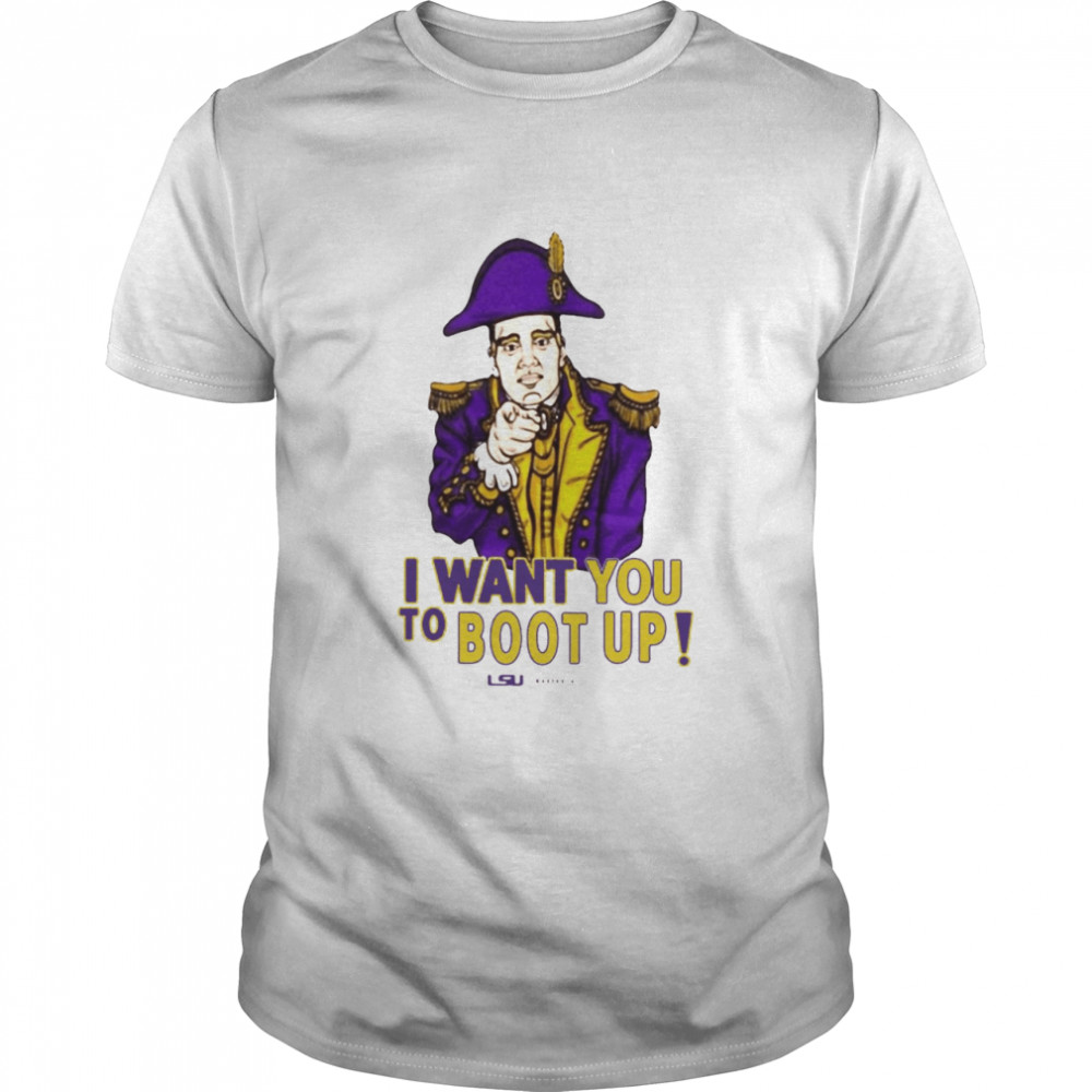 I Want You To Boot Up  Classic Men's T-shirt