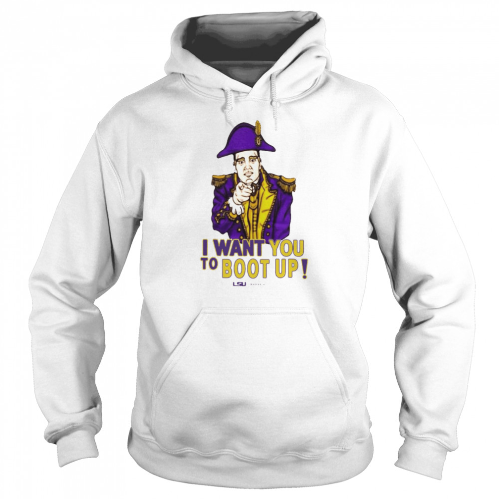 I Want You To Boot Up  Unisex Hoodie