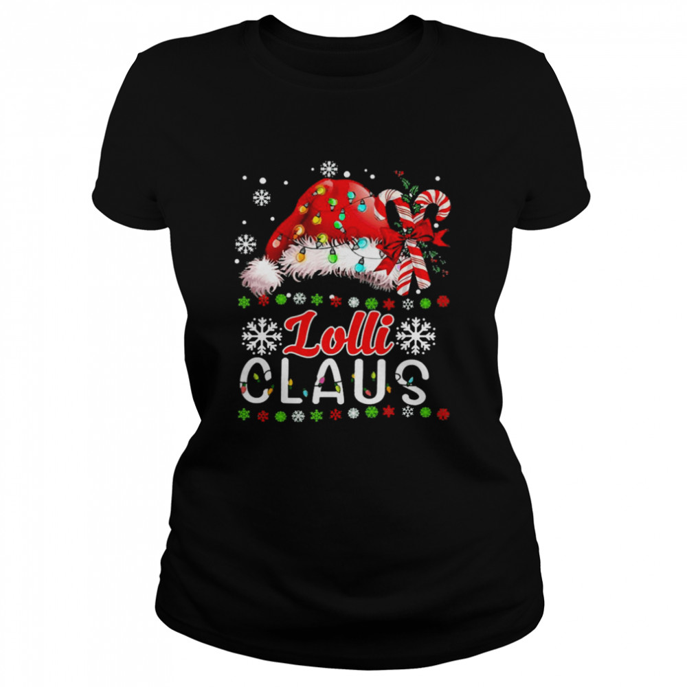 Santa Lolli Claus Grandma Christmas Sweater  Classic Women's T-shirt