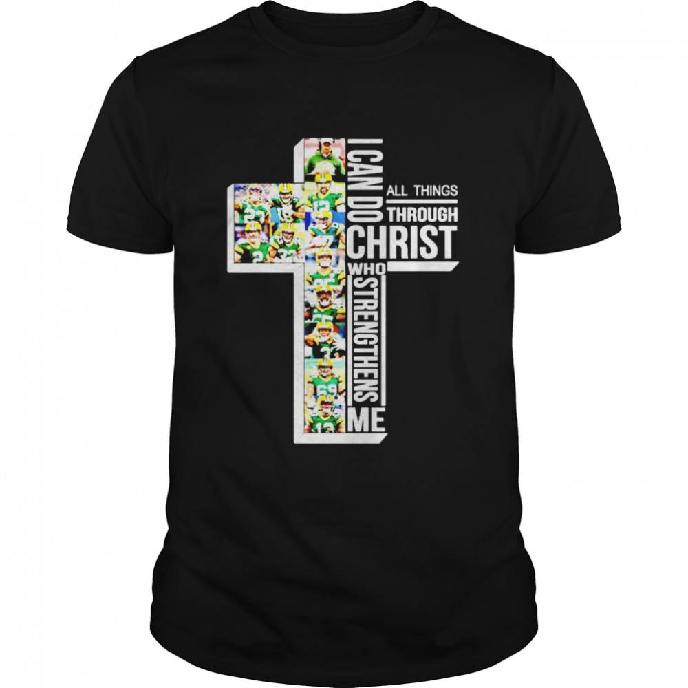 Packers I can do all things through Christ who strengthens me shirt