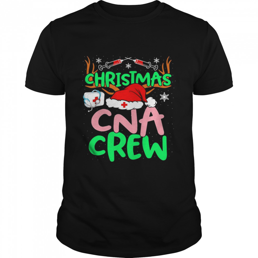 Vaccinated Christmas CNA Crew Sweater  Classic Men's T-shirt