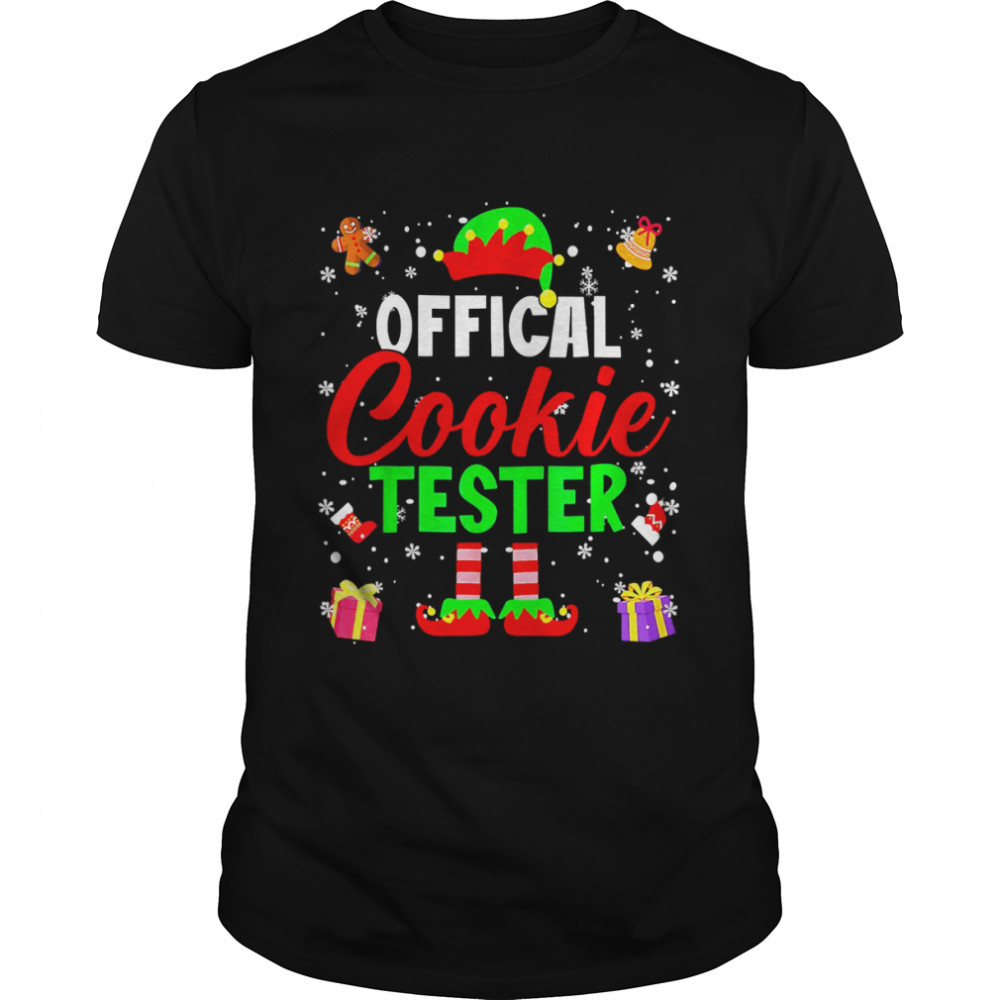 Cookie Tester Christmas ELF Matching Family Group Shirt