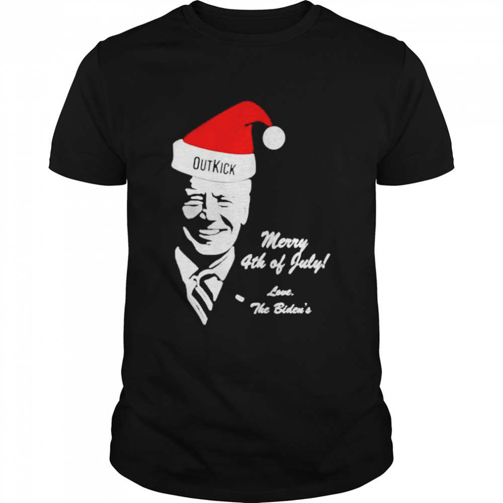 Merry 4th of July love the Biden shirt Classic Men's T-shirt