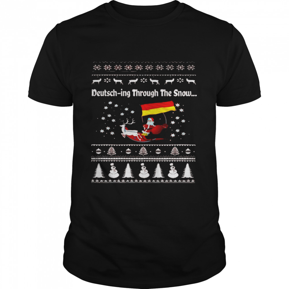 Deutsch ing through the snow shirt Classic Men's T-shirt
