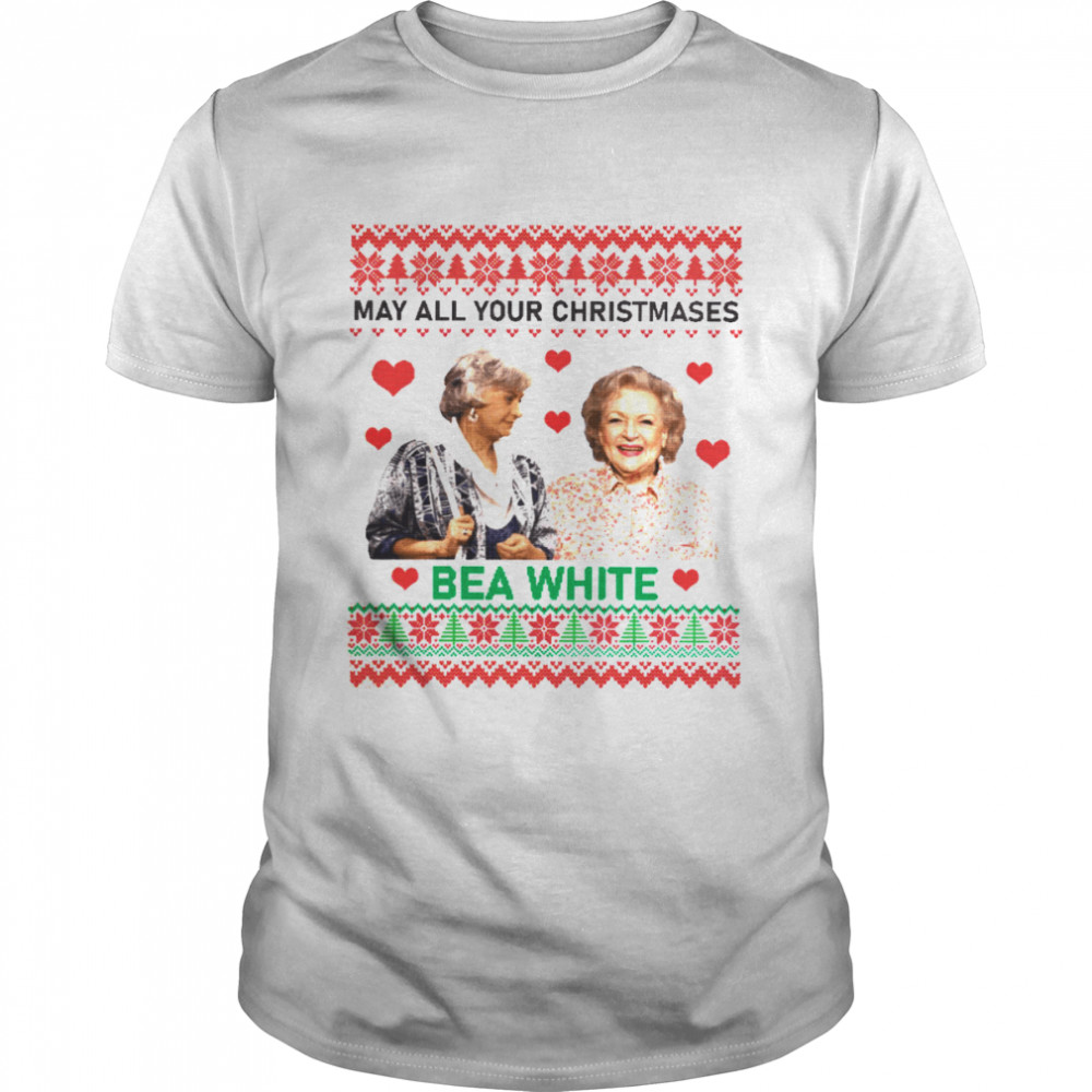 May all your christmases bea white shirt Classic Men's T-shirt