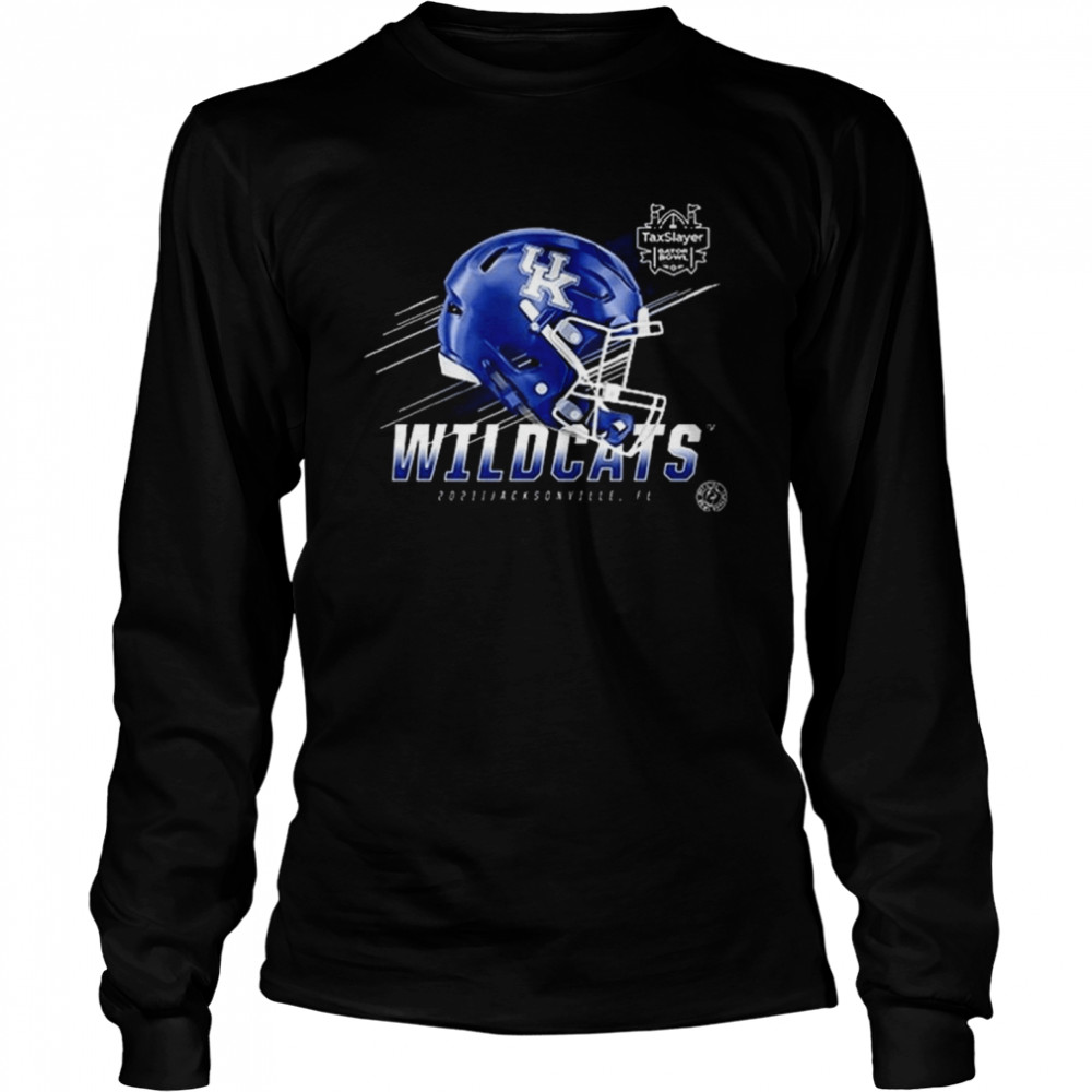 2021 Kentucky Wildcats Taxslayer Gator Bowl Jacksonville Fl Long Sleeved T-shirt