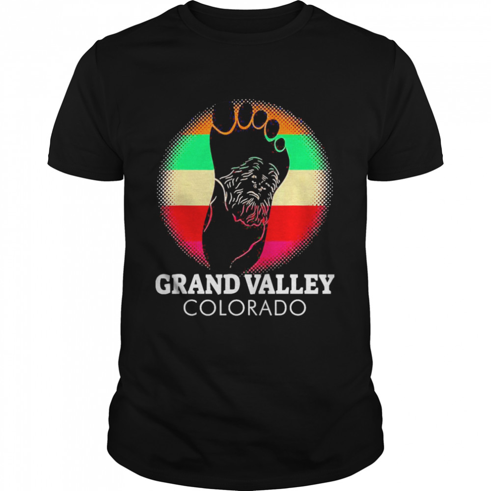 Bigfoot Grand Valley Colorado Sasquatch Shirt