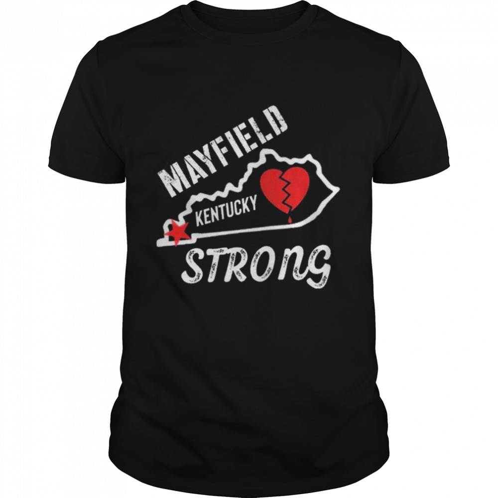 Mayfield strong heart prayer shirt Classic Men's T-shirt