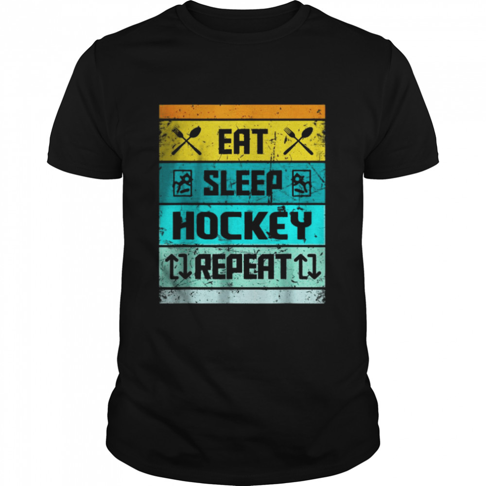 Eat Sleep Hockey Repeat T- Classic Men's T-shirt