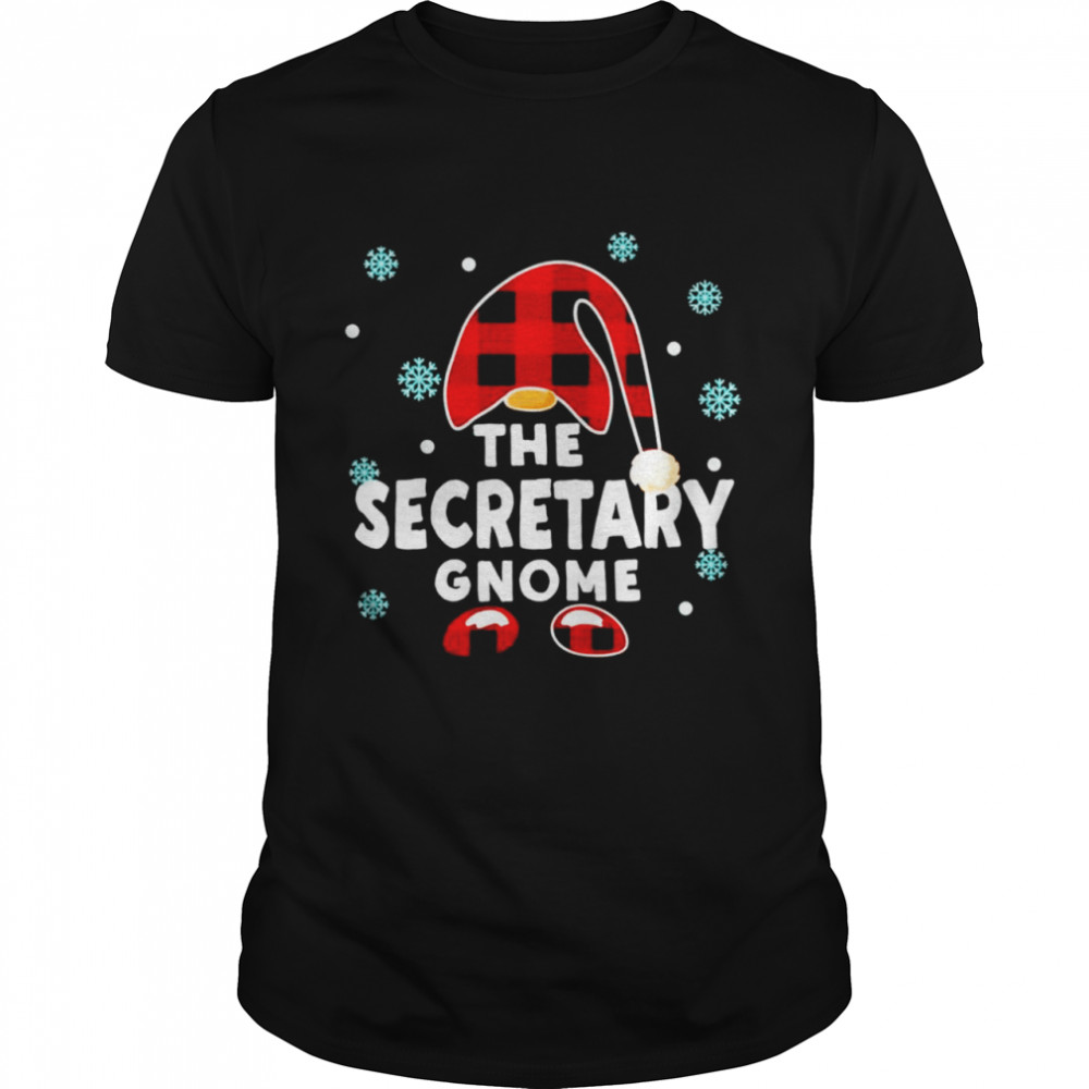 The Secretary Gnome Christmas shirt Classic Men's T-shirt
