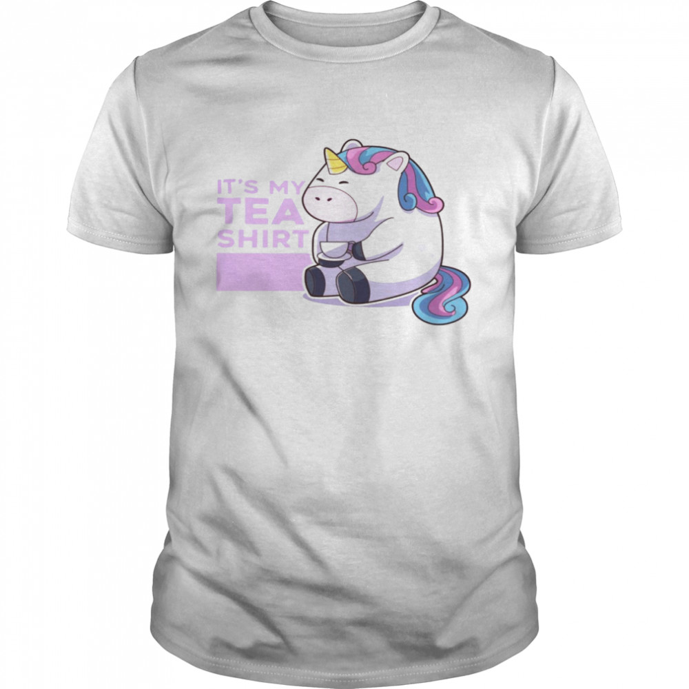 Unicorn It’s my tea shirt shirt Classic Men's T-shirt