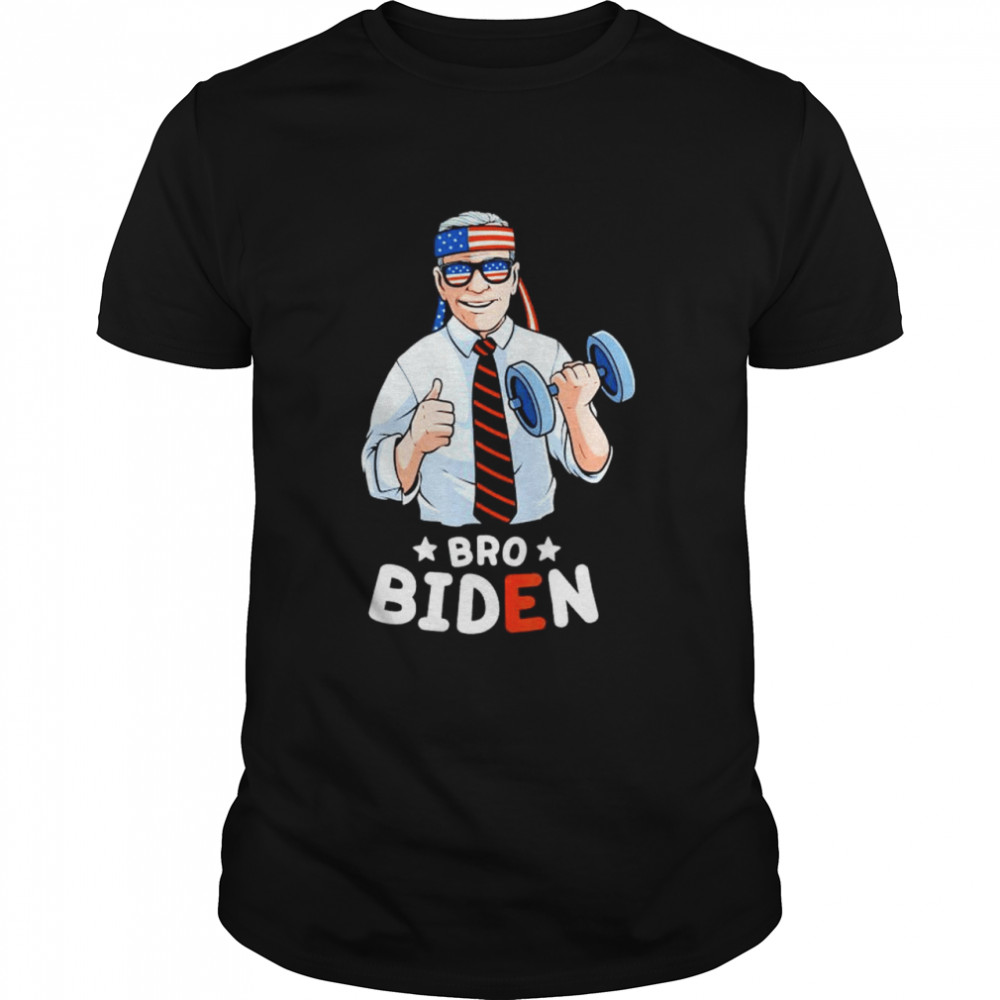 Weightlifting bro Biden shirt Classic Men's T-shirt
