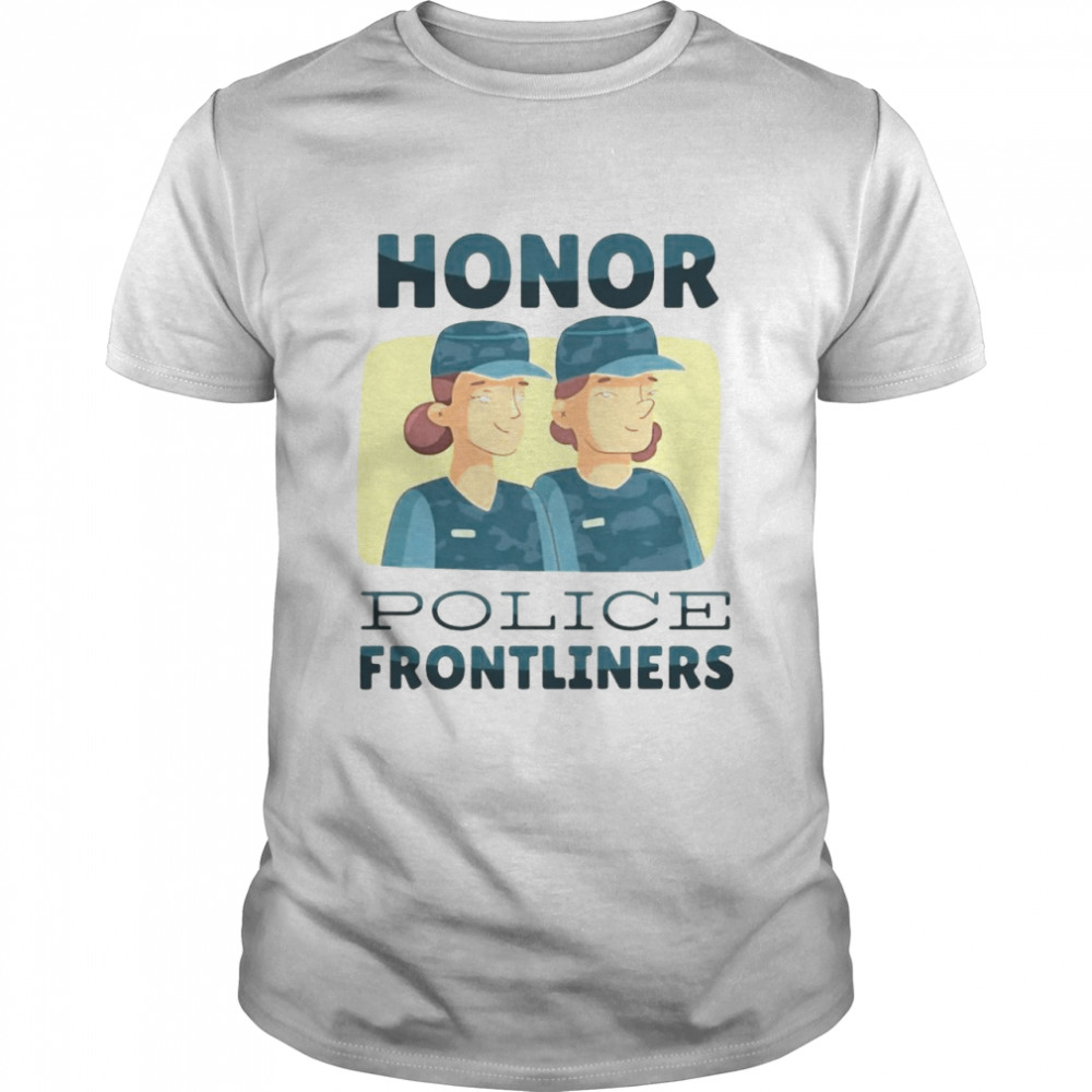 Honor Police Frontliners  Classic Men's T-shirt