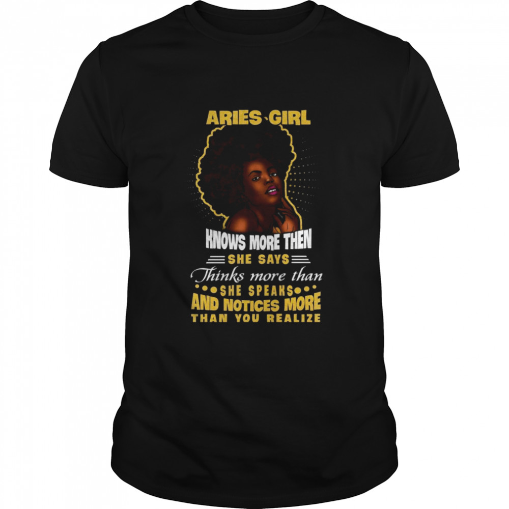 I’m a Aries Girl Birthday Girl  Classic Men's T-shirt