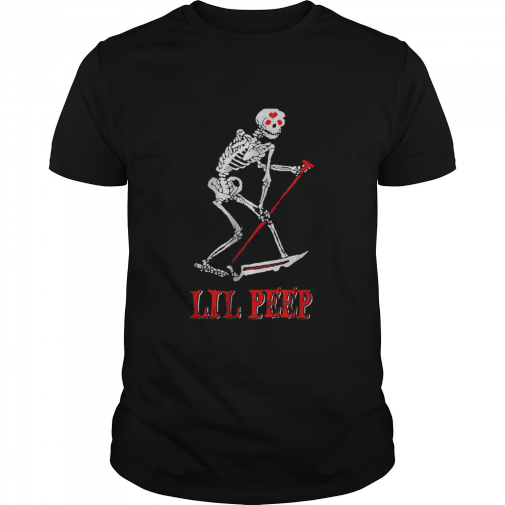 Li’l peep reapers Fun skeleton T- Classic Men's T-shirt