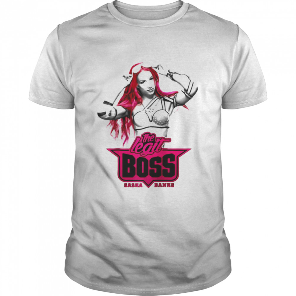 Wwe Sasha Banks Pink Hair Raglan Baseball  Classic Men's T-shirt