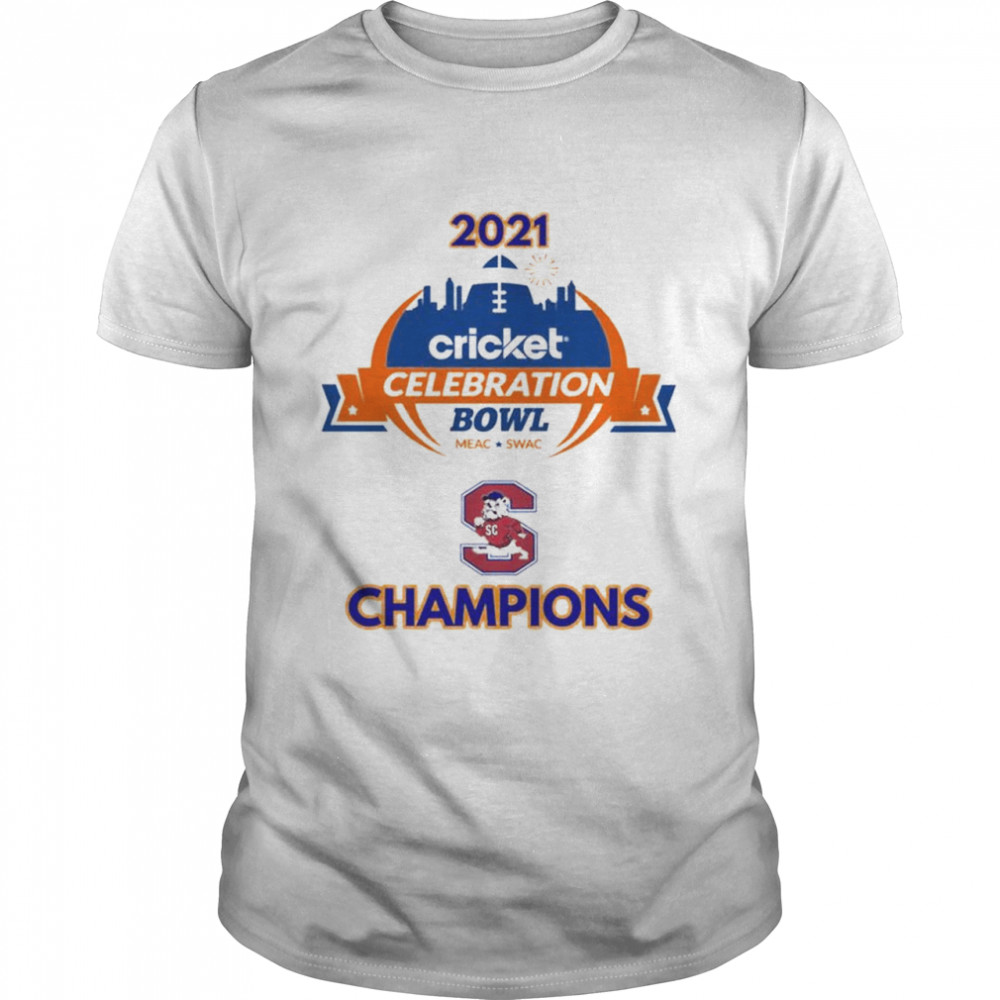 2021 South Carolina State Celebration Bowl Champions shirt