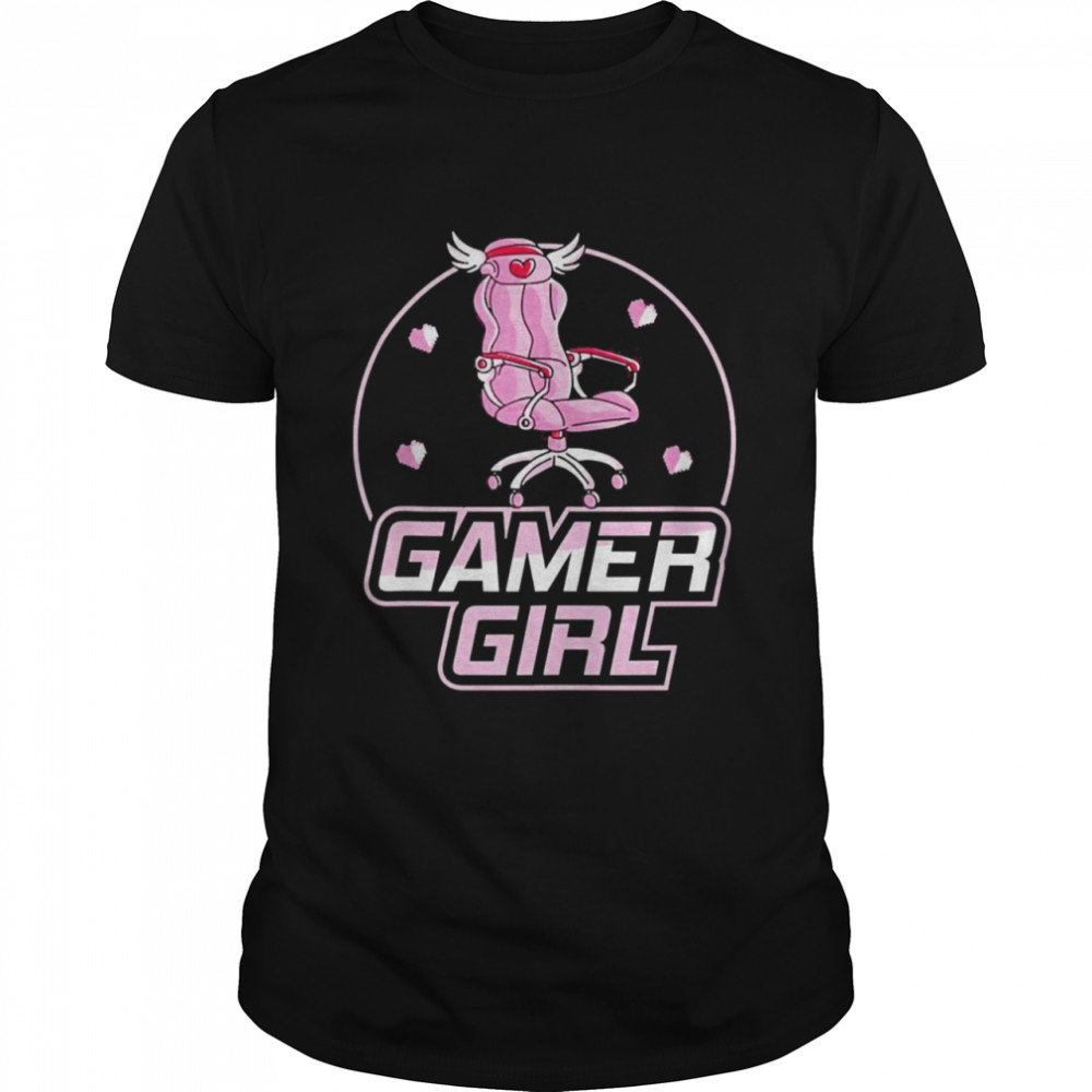 Gaming Chair Video Gamer Girl  Classic Men's T-shirt
