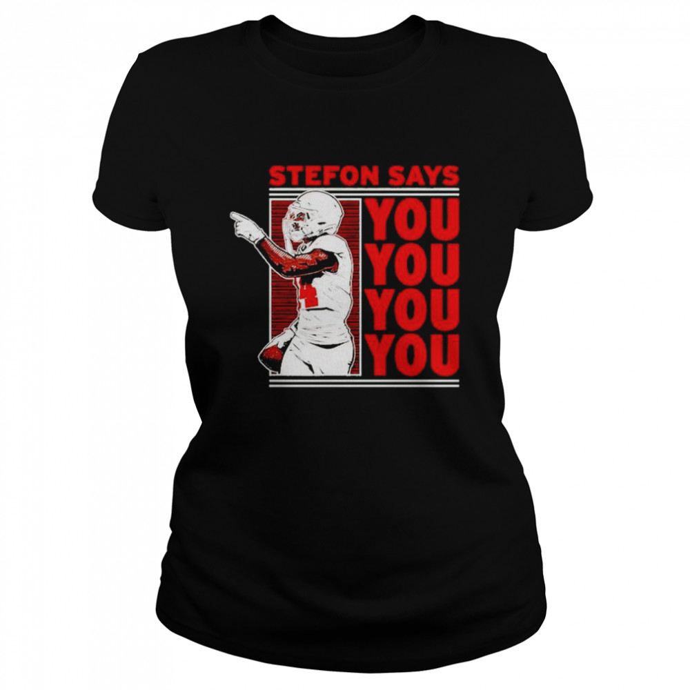Stefon Diggs say you you you you shirt Classic Women's T-shirt