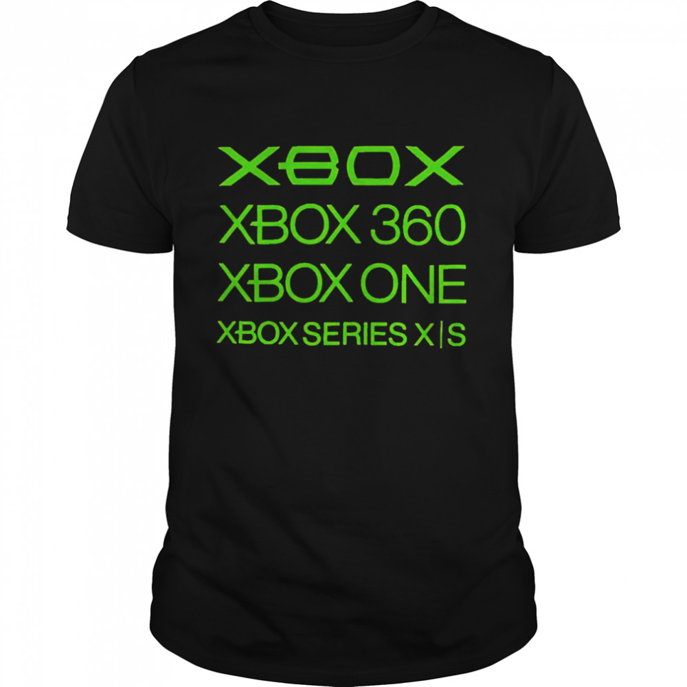 Xbox 20th Anniversary Timeline Shirt