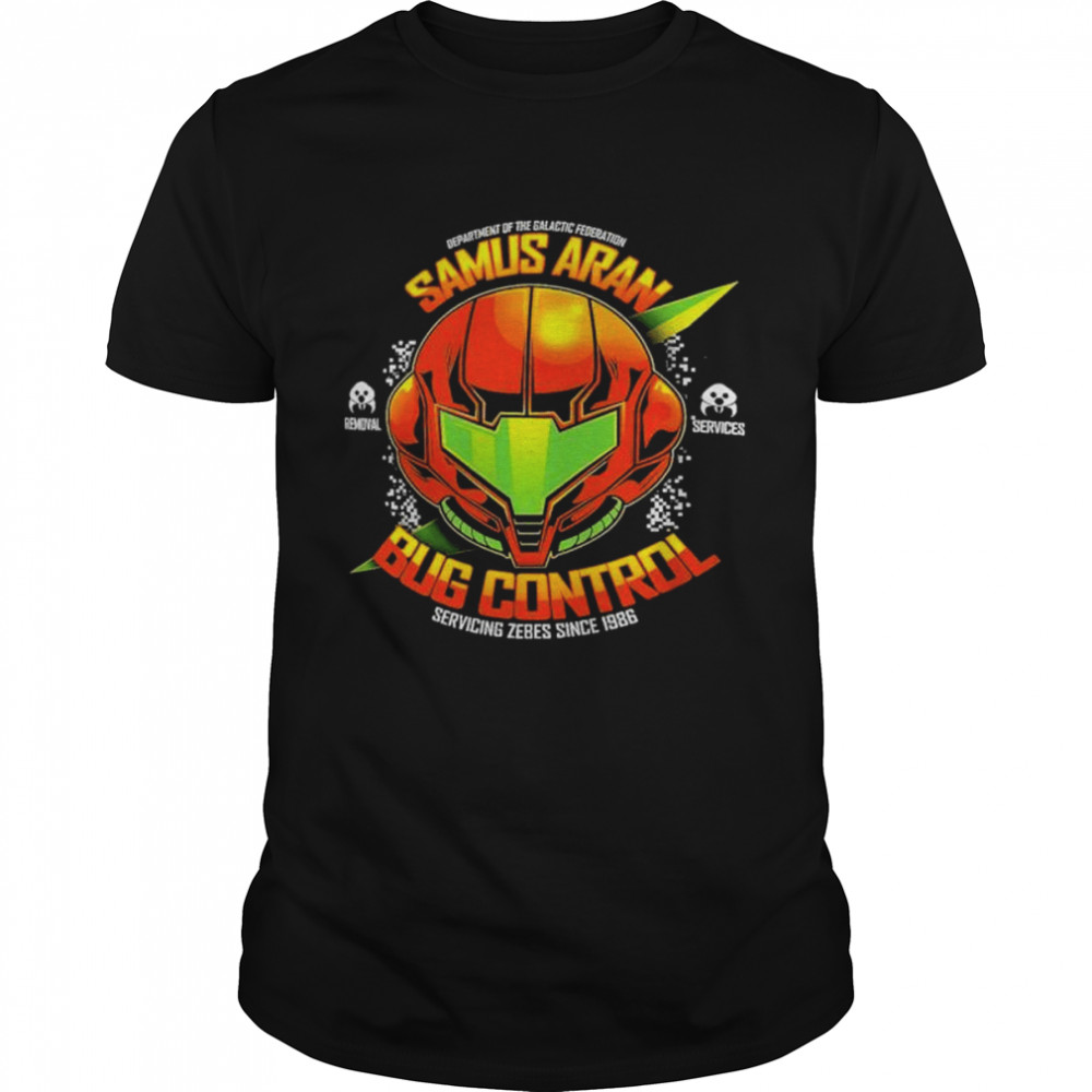 Samus aran bug control servicing zebes since 1986 shirt Classic Men's T-shirt