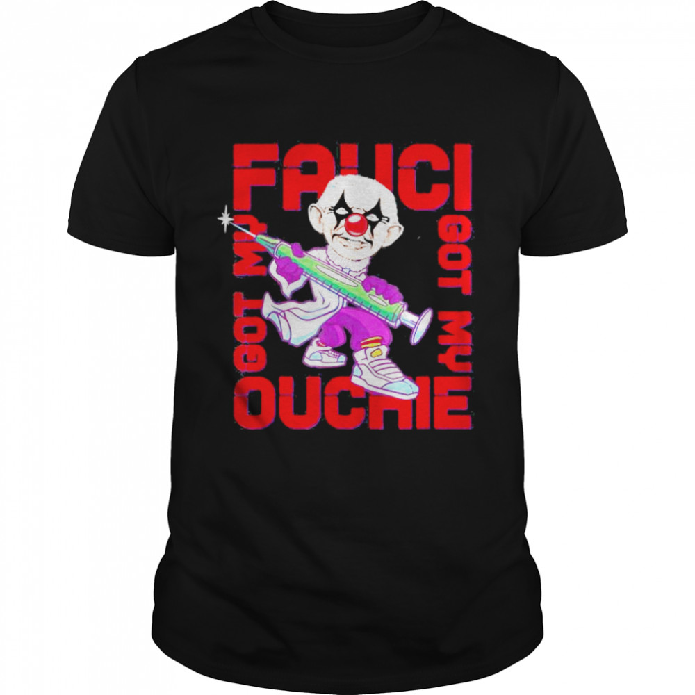 Fauci Ouchie Clown Valentine Science FAUCH Valentine Day shirt