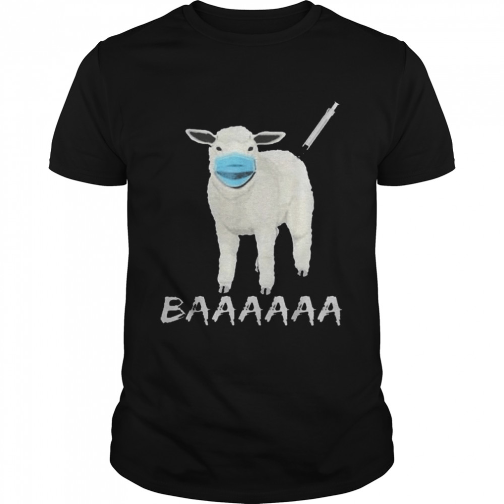 Anti Mask Sheep With Face Mask T-Shirt