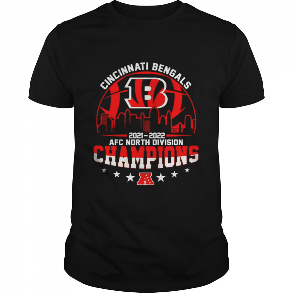 Cincinnati Bengals City 2021 2022 AFC North Division Champions shirt