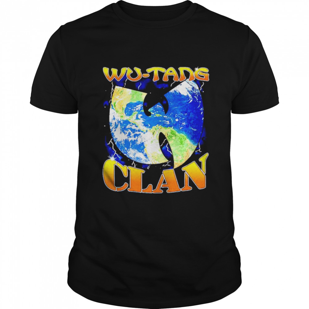 Wu-Tang Clan Earth Logo shirt Classic Men's T-shirt
