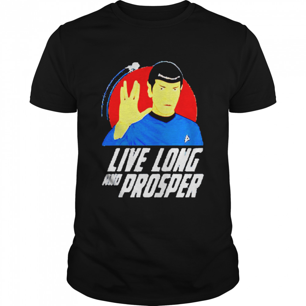 Star Trek Spock live long and prosper shirt Classic Men's T-shirt