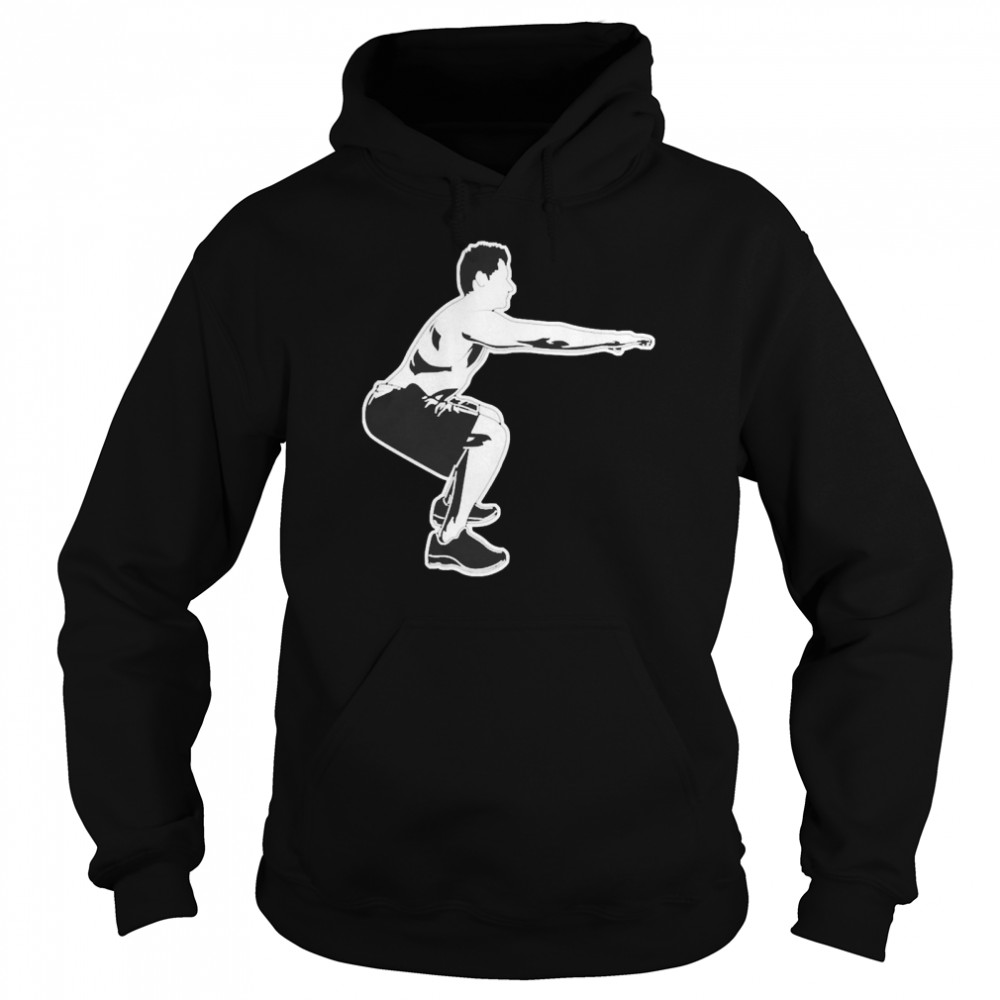 Squat Exercise Workout Gym Fitness Leg Day  Unisex Hoodie