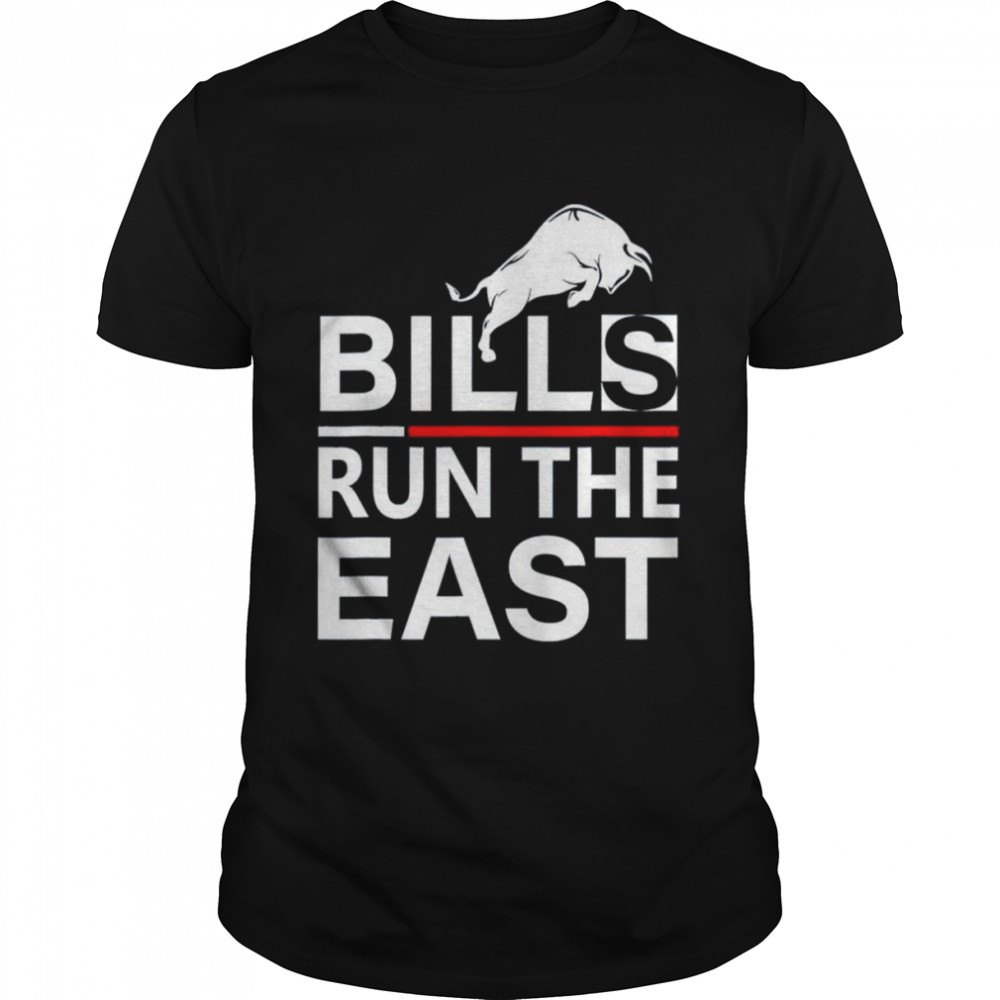Original Buffalo Bills Run The East 2021  Classic Men's T-shirt