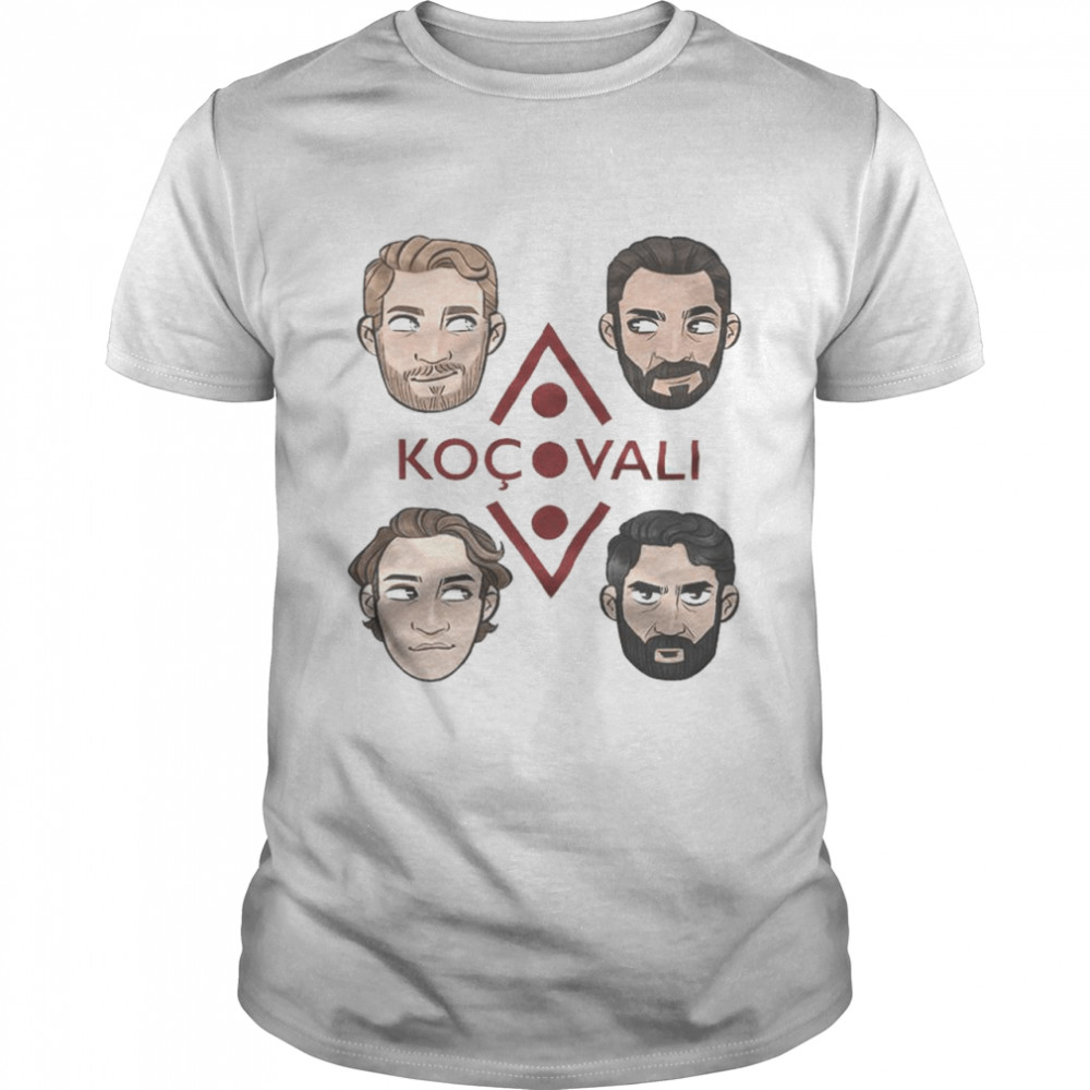 Kocovali Brothers face character T-shirt