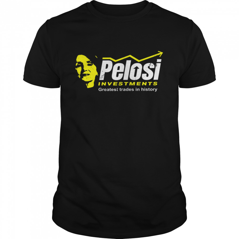 Pelosi Investments Greatest Trades In History  Classic Men's T-shirt