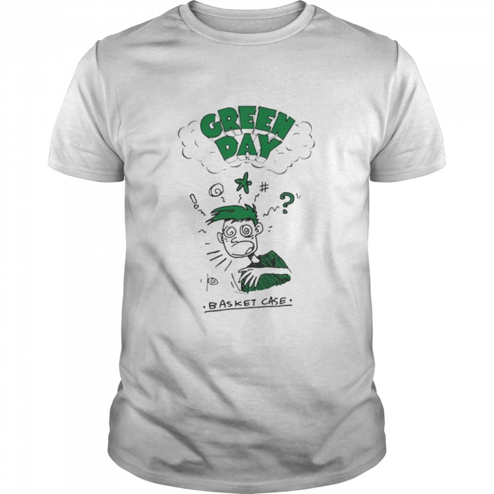 WDJam Green Day Dookie Basket Case Doodle Shirt