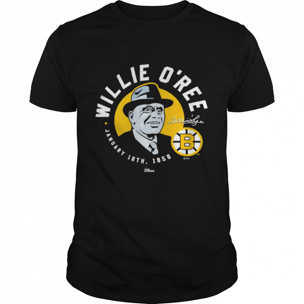 Willie O’Ree Boston Bruins number retirement shirt Classic Men's T-shirt