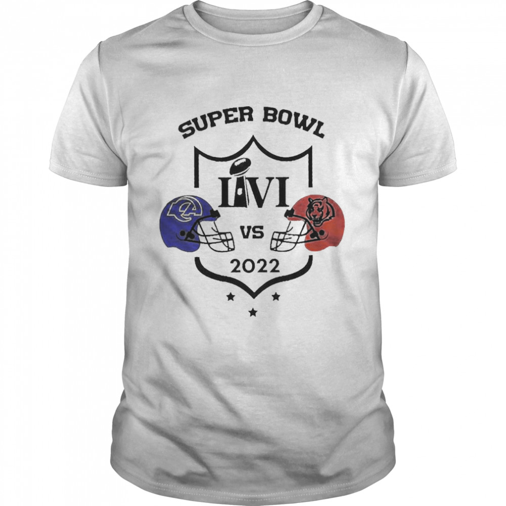 Bengals Vs La Rams 2022 Super Bowl LVI Shirt