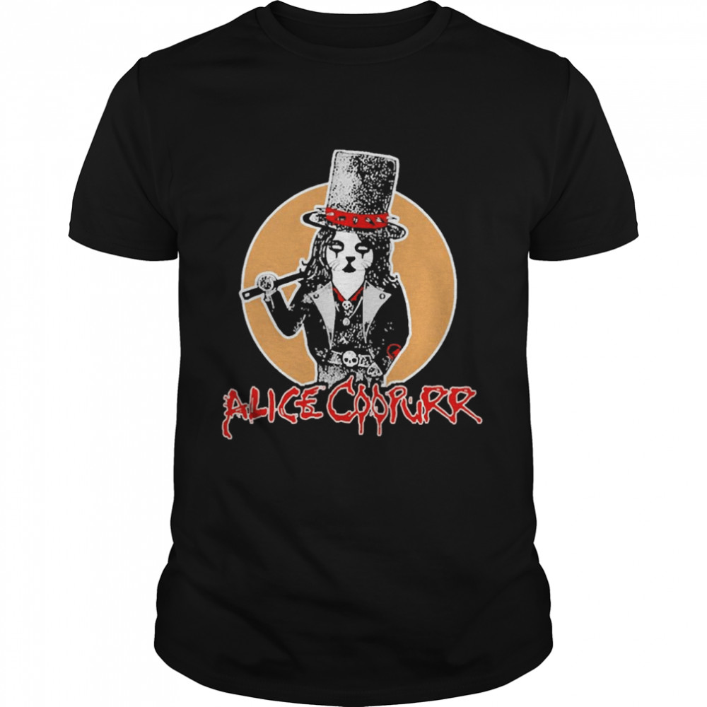 Cat Alice Coopurr  Classic Men's T-shirt