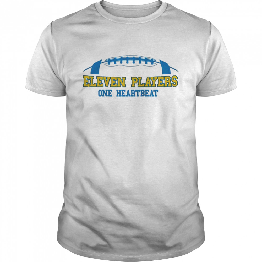 Eleven Players One Heartbeat Los Angeles Football  Classic Men's T-shirt