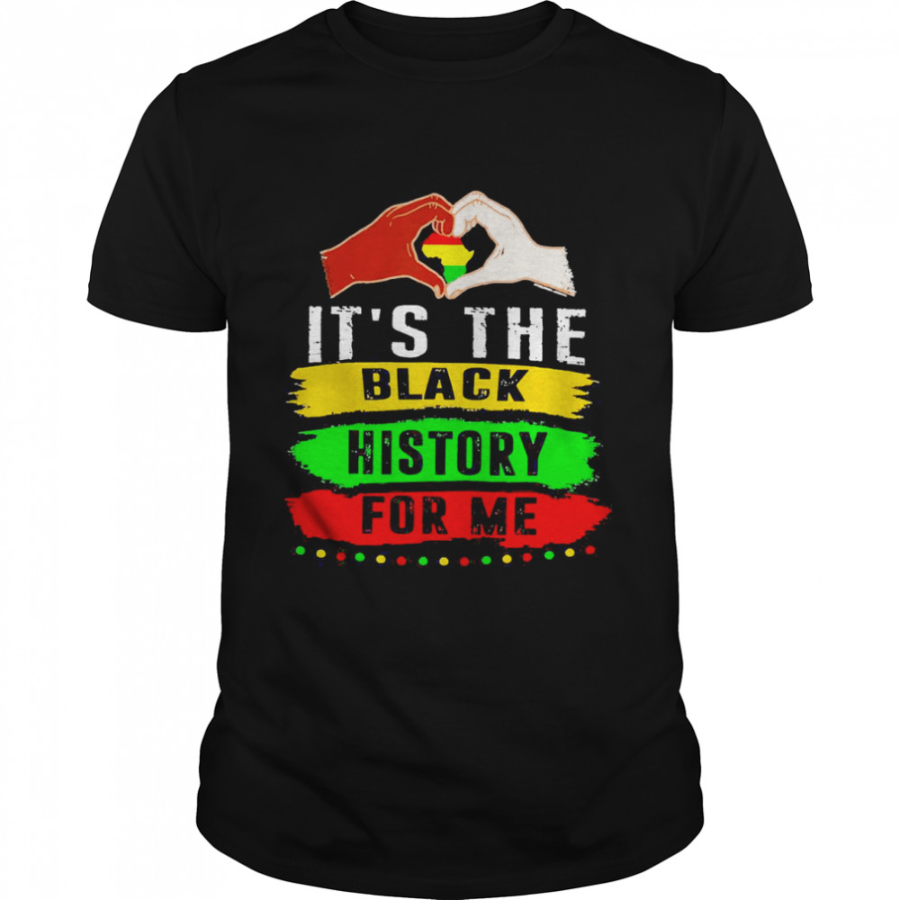 It’s The Black History For Me Black History Month 2022  Classic Men's T-shirt