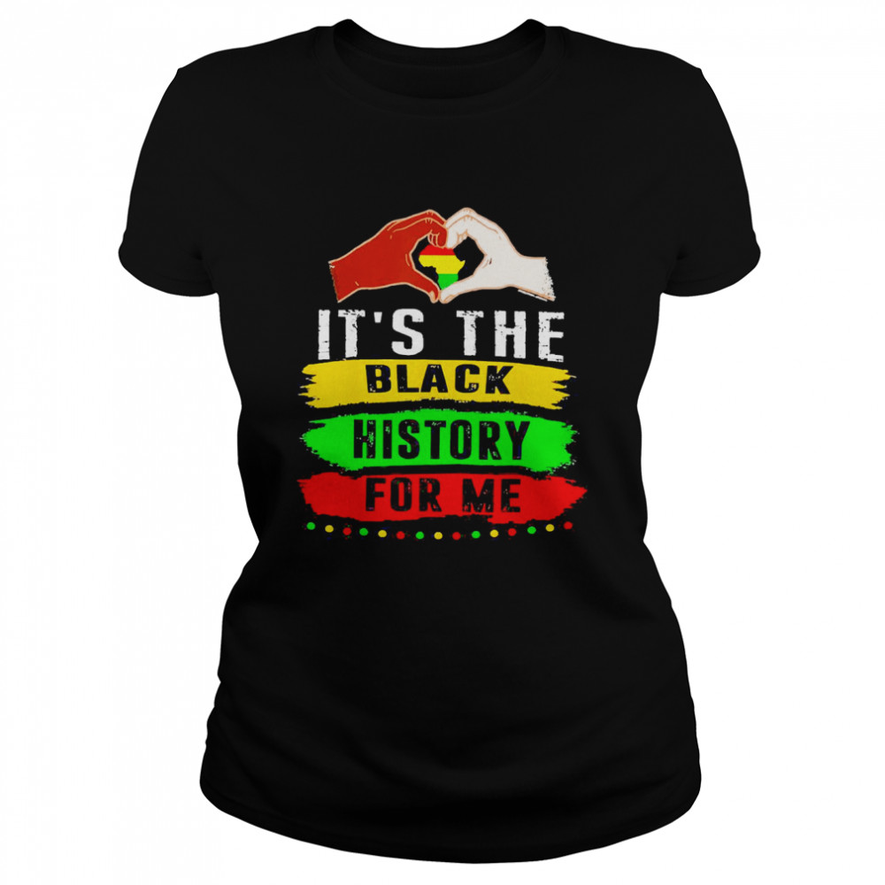 It’s The Black History For Me Black History Month 2022  Classic Women's T-shirt