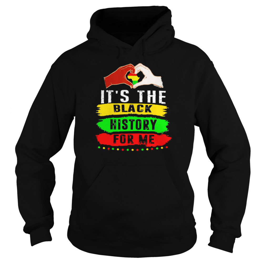 It’s The Black History For Me Black History Month 2022  Unisex Hoodie