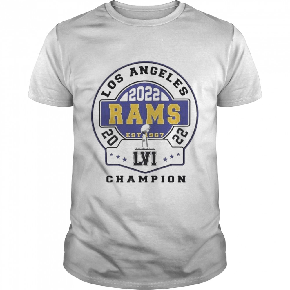 NFL Los Angeles Rams Champions 2022 Shirt