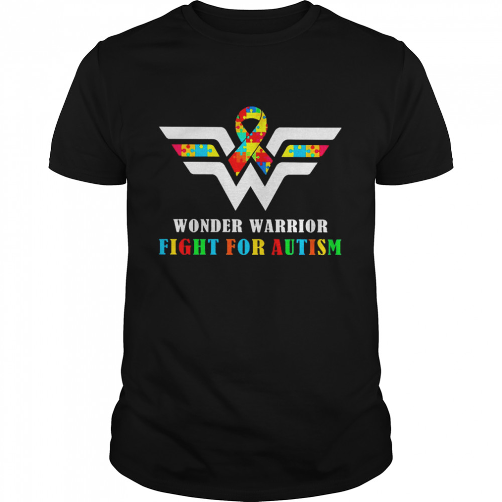 Wonder Warrior Fight For Autism Shirt