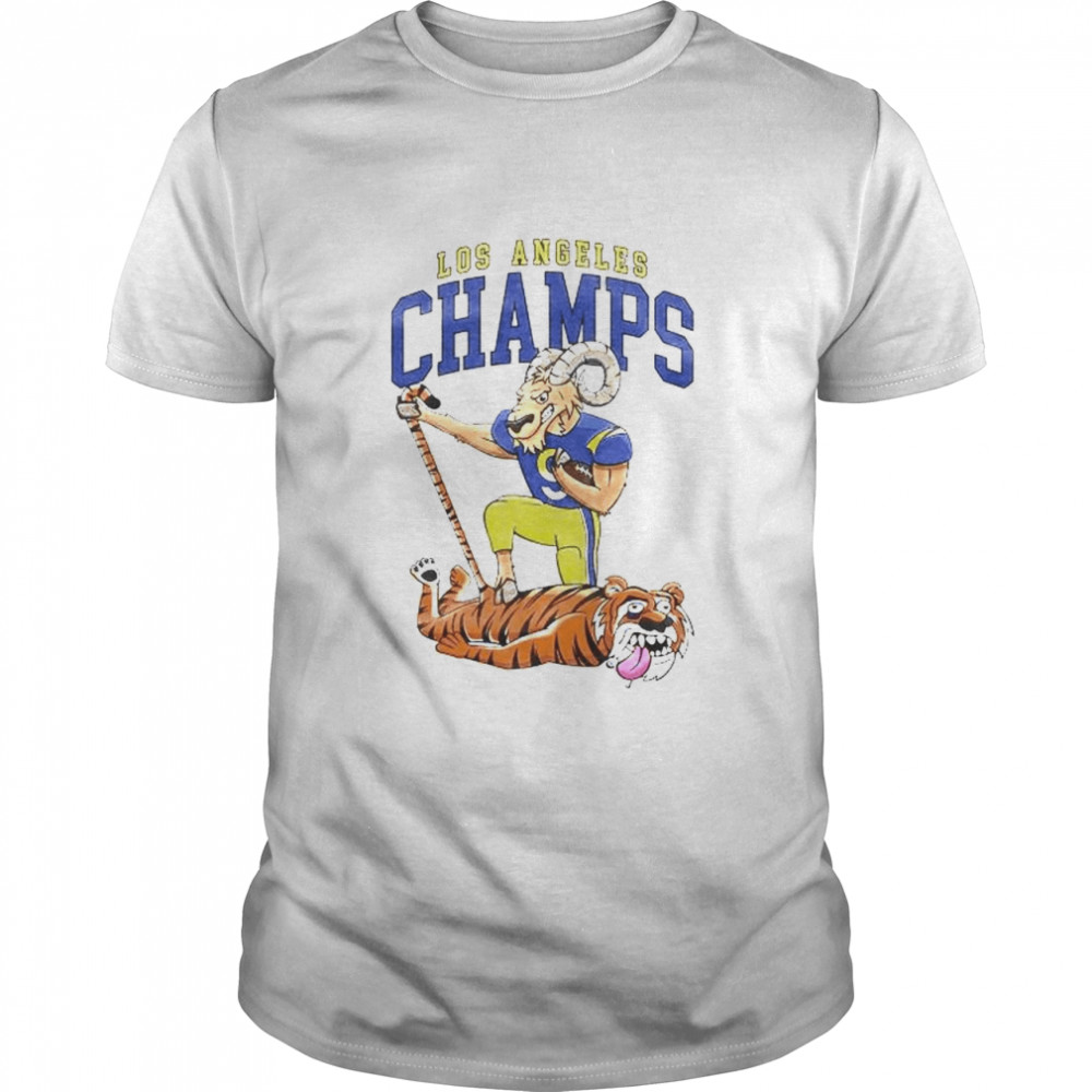 Los Angeles Rams mascot step on Bengals shirt Classic Men's T-shirt