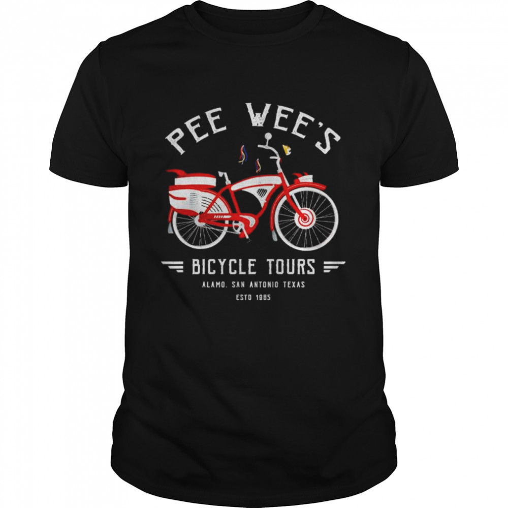 Pee Wee’s Bicycle Tours shirt