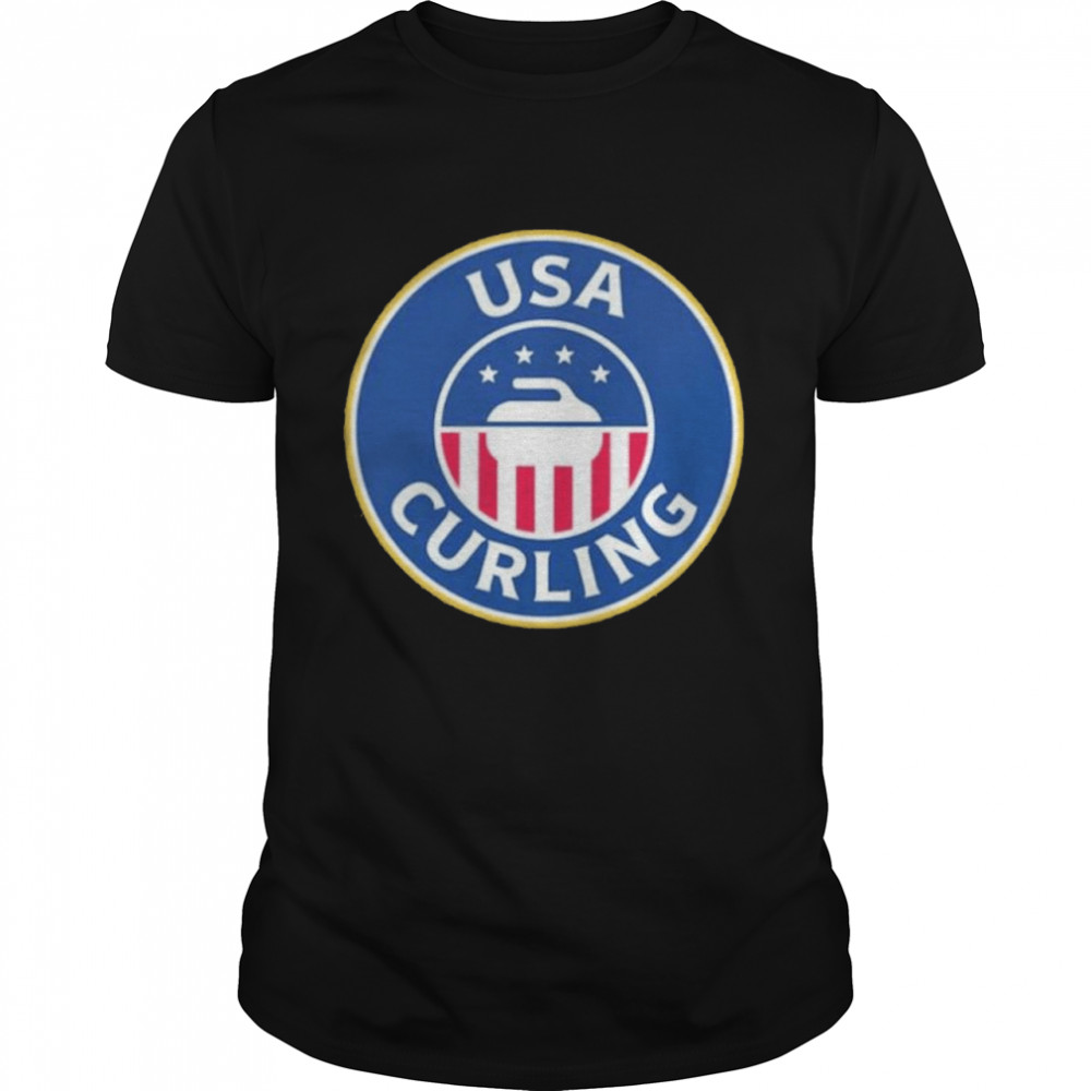 Usa Curling Usa Curling shirt Classic Men's T-shirt