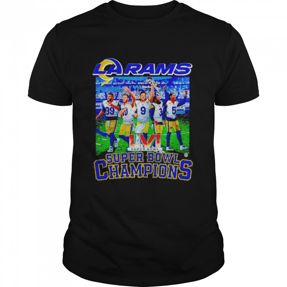 LVI Super Bowl LA Rams Champions Cheer shirt