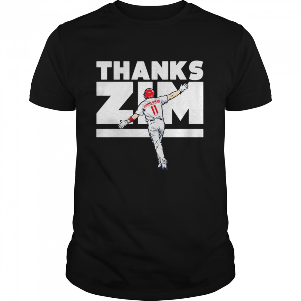 Ryan Zimmerman Thanks Zim T- Classic Men's T-shirt