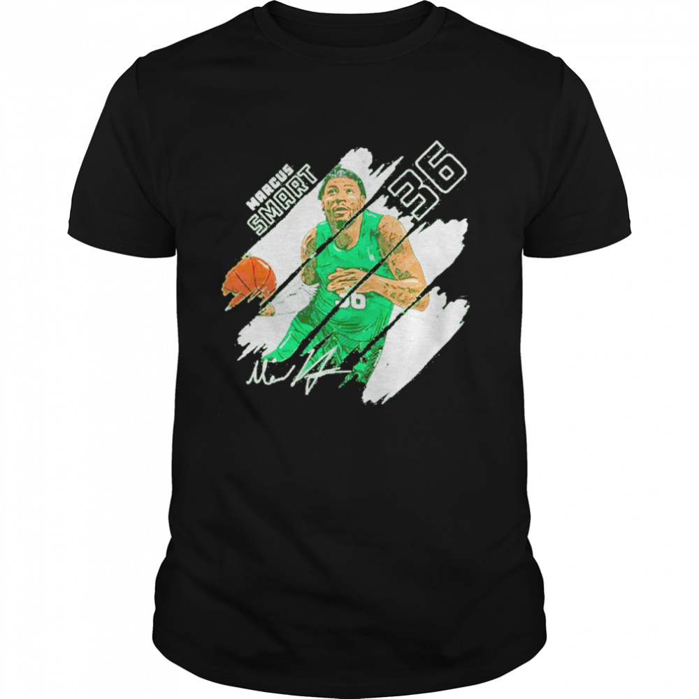 Boston Celtics Marcus Smart stripes signature shirt